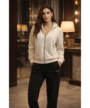 Siyah Düz Paça Eşofman Altı